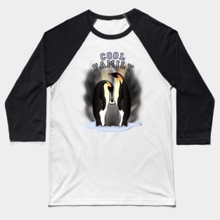 cool family - penguin Baseball T-Shirt